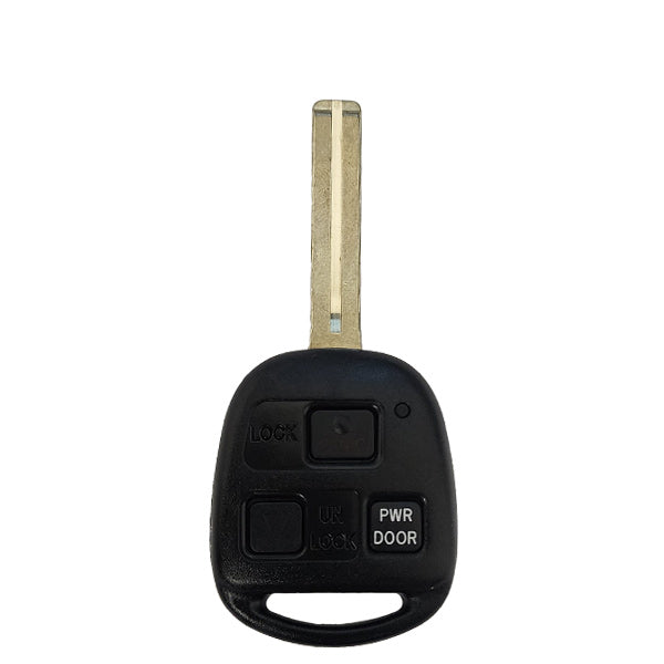 Lexus 2004-2009 / 3-Button Remote Head Key / PN: 89070-48821 / HYQ12BBT / (AFTERMARKET)