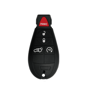 2009-2013 Jeep Grand Cherokee Dodge Durango / 5-Button Fobik Key / PN: 05026538AK / IYZ-C01C / Keyless Go Fobik (AFTERMARKET)