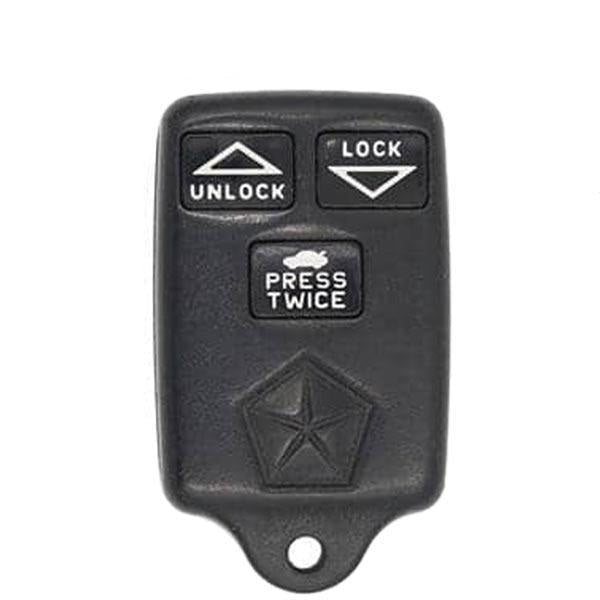 1993-1997 Chrysler Dodge / 3-Button Keyless Entry Remote w/ Trunk / PN: 04759136AB / GQ43VT7T (OEM Refurb)