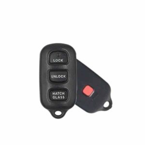 2003-2008 Toyota Corolla / Matrix / 4-Button Keyless Entry Remote w/Hatch Glass / PN: 89742-02010 / GQ43VT14T (OEM Refurb)