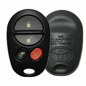 2004-2013 Toyota Sienna / 4-Button Keyless Entry Remote w/Side Door / PN: 89742-08100 / GQ43VT20T