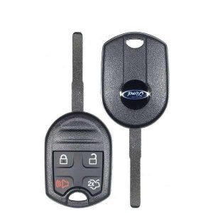 2012-2019 Ford Fiesta / 4-Button Remote Head Key / PN:164-R7976 / CWTWB1U793 / HU101 / Chip 80 Bit (OEM Refurb)