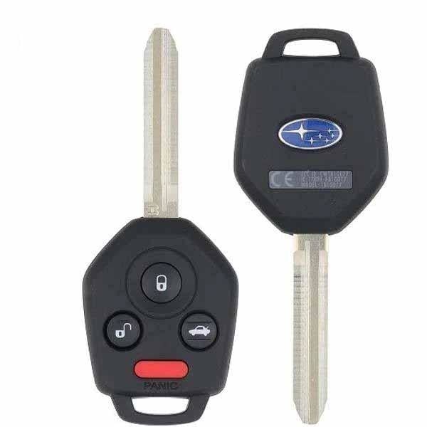 2020-2022 Subaru Outback / 4-Button Remote Head Key / PN: 57497-AN00A / CWTB1G077 (H Chip) w/ Blue Interior Board Shell (OEM)