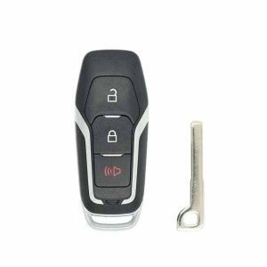 2013-2018 Ford / 3-Button Smart Key SHELL for M3N-A2C31243800, M3N-A2C31243300 (AFTERMARKET)