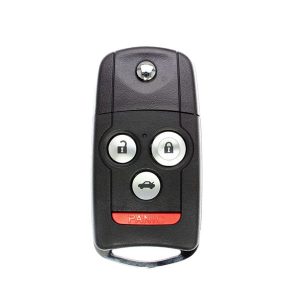 2007-2014 Acura / 4-Button Flip Key SHELL for MLBHLIK-1T and OUCG8D-439H-A