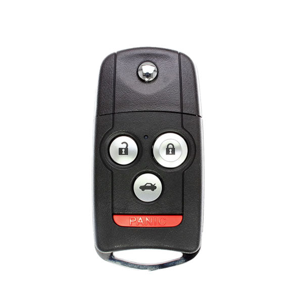 2007-2014 Acura / 4-Button Flip Key SHELL for MLBHLIK-1T and OUCG8D-439H-A