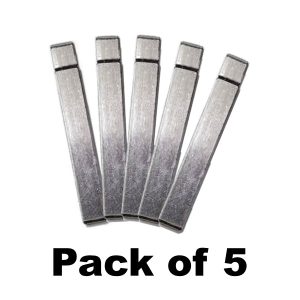 5 x 2010-2021 GMC / Remote Flip Key Blade / PN: HU100 (AFTERMARKET) (Pack of 5)