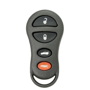 2001-2006 Chrysler Dodge Jeep / 4-Button Keyless Entry Remote / PN: 04686481AX / GQ43VT17T (OEM Recase)
