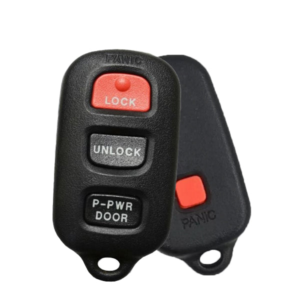 1999-2003 Toyota Sienna / 4-Button Keyless Entry Remote / PN: 89742-08070 / GQ43VT14T (OEM Refurb)