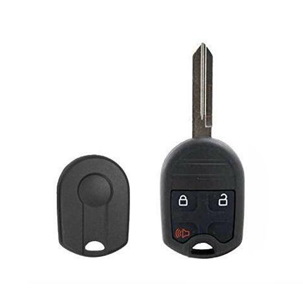 2011-2019 Ford / 3-Button Remote Head Key Shell / H75 / OUCD6000022 (RHS-FD-057)