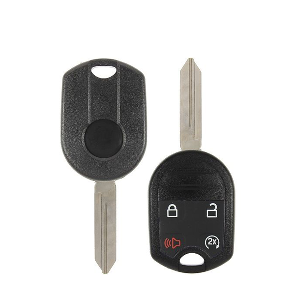 2007-2020 Ford / 4-Button Remote Head Key Shell / H75 / OUC6000022, CWTWB1U793 (RHS-FD-059)