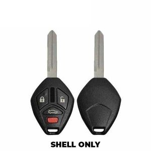 2006-2007 Mitsubishi / 4-Button Remote Head Key Shell / MIT6 / OUCG8D-620M-A (RHS-MIT-014)