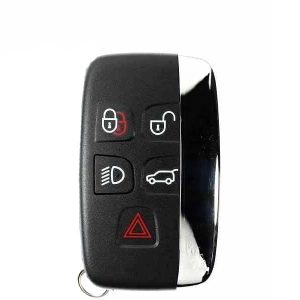 2010 - 2020 Land Rover Range Rover Key Evoque Sport / 5-Button Smart Key / PN: BJ32-15K601-AB / KOBJTF10A (OEM Recase)