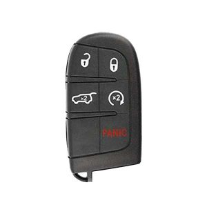 2014-2022 Jeep Grand Cherokee / 5-Button Smart Key SHELL for M3N-40821302 (AFTERMARKET)