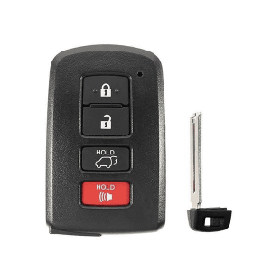 2013-2020 Toyota / 4-Button Smart Key SHELL / HYQ14FBA (AFTERMARKET)