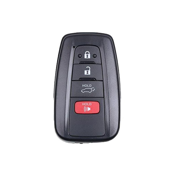 2019-2021 Toyota RAV4 / 4-button Smart Key SHELL for HYQ14FBC (Hatch) (AFTERMARKET)