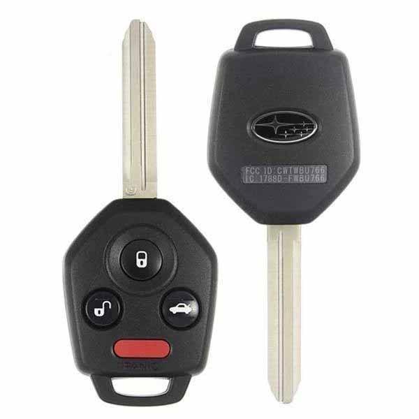 2012-2019 Subaru Forester / 4-Button Remote Head Key / PN: 57497-FJ240 / CWTWBU766 (OEM Refurb)