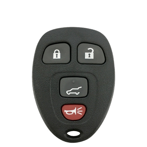 2007-2014 GM / 4-Button Keyless Entry Remote / PN: 15857835 / OUC60270 / OUC60221 (Aftermarket)