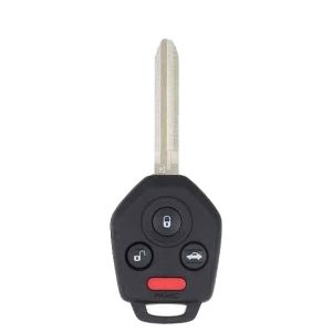 2017-2018 Subaru / 4-Button Remote Head Key / PN: 57497-FL00A / CWTB1G077 (H Chip) w/ Black Interior Board Shell (OEM Recase)