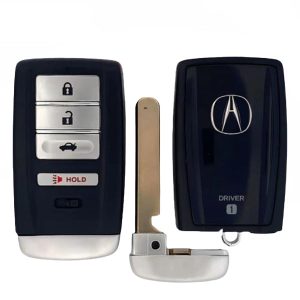 2018 - 2022 Acura / 4-Button Smart Key / PN: 72147-TZ3-A21 / Memory 1 / (OEM Refurbished / Grade A)