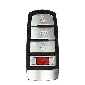 2006-2015 Volkswagen / 4-Button Smart Key / PN: HLO 3C0 959 752 N / NBG009066T (OEM Recase)