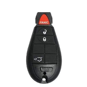 Solid Keys USA - 2008-2017 Dodge Chrysler Jeep / OEM Replacement / 4-Button Fobik Key w/ Hatch