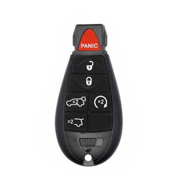 Solid Keys USA - 2008-2017 Dodge Chrysler Jeep / OEM Replacement / 6-Button Fobik Key w/ Remote Start, Trunk, & Hatch