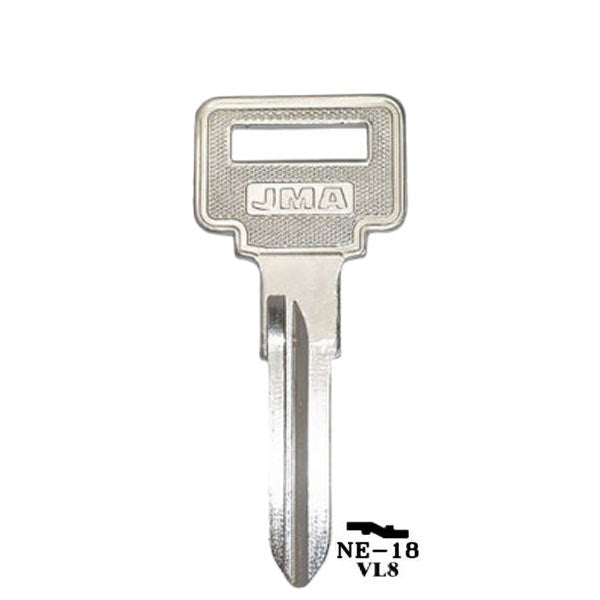 JMA - NE18 / VL8 / X140 Volvo Mechanical Key (JMA-NE-18)
