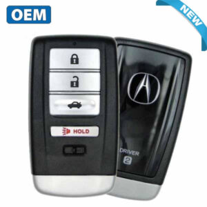 2015-2020 Acura ILX RLX TLX / 4-Button Smart Key / PN: 72147-TZ3-A11 / KR5V1X (Driver 2) (OEM)