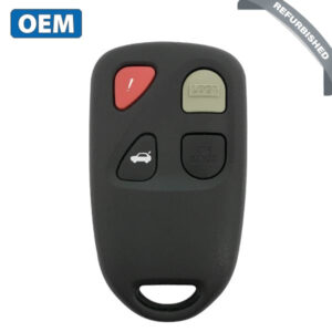 1995-2000 Mazda Millenia / 4-Button Keyless Entry Remote / PN: TA17-67-5DYA / KPU41048 (OEM Refurb)