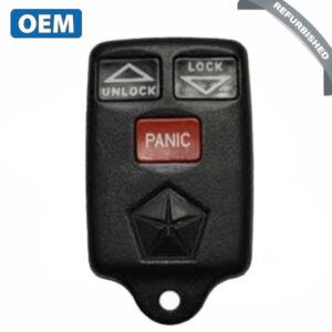 1996-1999 Chrysler / Dodge / Jeep / 3-Button Keyless Entry Remote / PN: 56008761 / GQ43VT7T (OEM Refurb)