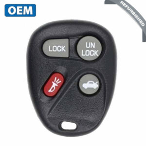 1997-2000 GM / 4-Button Keyless Entry Remote / PN: 10246215 / ABO0204T (OEM Refurb)