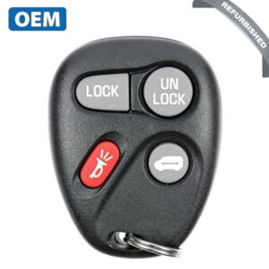 1997-2001 GM / 4-Button Keyless Entry Remote / PN: 10245953/ ABO0204T (OEM Refurb)