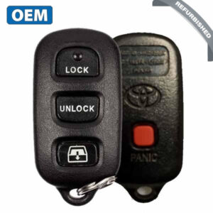 1999-2009 Toyota Sequoia / 4-Button Keyless Entry Remote / PN: 89742-0C030 / HYQ12BBX (OEM Refurb)