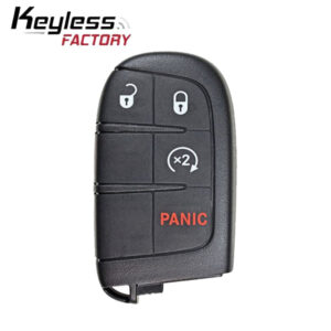 2015-2021 Jeep Renegade / 4-Button Smart Key / PN: 6BY88DX9AA / M3N-40821302 (AFTERMARKET)