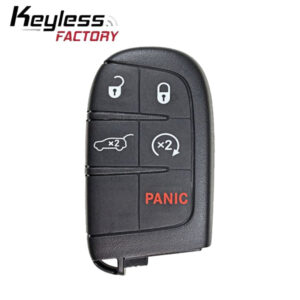 2017-2023 Jeep Compass / 5-Button Smart Key / PN: 68250343AB / M3N-40821302 (AFTERMARKET)