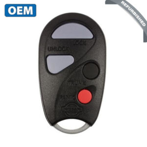 2000-2004 Nissan Sentra / Maxima / 4-Button Keyless Entry Remote / PN: 282684Z400 / NHVBU427 (OEM Refurb)