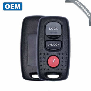 2002-2006 Mazda MPV / 3-Button Keyless Entry Remote Key / PN: LD47-67-5RY / OUCG8D-325A-A (OEM Refurb)