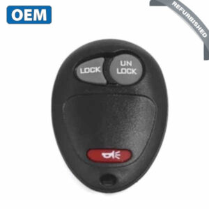 2002-2011 GM Chevrolet GMC / 3-Button Keyless Entry Remote / PN: 10335583 / L2C0007T (OEM Refurb)