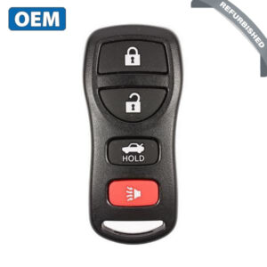2002-2012 Nissan Infiniti / 4-Button Keyless Entry Remote / PN:28268-C991C / PQTDORM14 / KBRASTU15 (OEM Refurb)