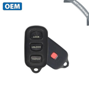 2003-2008 Toyota Matrix / Pontiac Vibe / 4-Button Keyless Entry Remote w/Hatch / PN: 88LP0065 / GQ43VT14T (OEM Refurb)