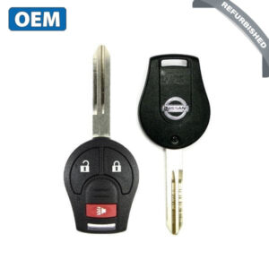 2003-2019 Nissan / 3-Button Remote Head Key / PN: H0561-C993A / CWTWB1U751 (OEM Refurb)