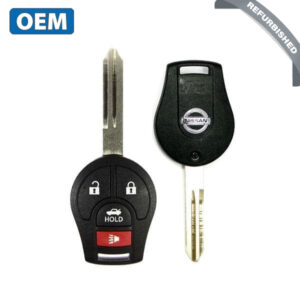 2003-2019 Nissan / 4-Button Remote Head Key / PN: H0561-3AA0B / CWTWB1U751 (OEM Refurb)