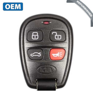 2004 - 2006 Kia Spectra / 4-Button Keyless Entry Remote / PN: 95430-2F310 / OSLOKA-630T (OEM Refurb)
