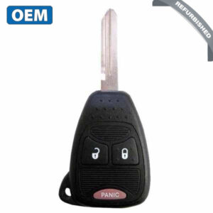 2004-2007 Chrysler Dodge / 3-Button Remote Head Key / PN: 5183675AA / M3N5WY72XX (OEM Refurb)