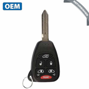 2004-2007 Chrysler Dodge / 6-Button Remote Head Key / PN: 05183686AA / M3N5WY72XX (OEM Refurb)