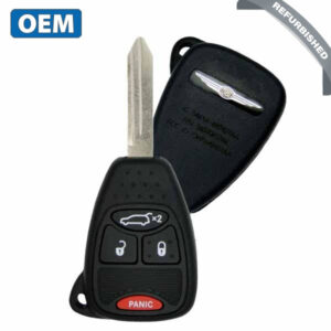 2004-2008 Jeep Chrysler / 4-Button Remote Head Key / PN: 05189230AA / M3N5WY72XX (OEM Refurb)