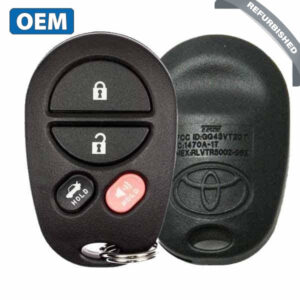 2004-2009 Toyota Avalon Solara / 4-Button Keyless Entry Remote / PN: 89742-07020 / GQ43VT20T (OEM Refurb)