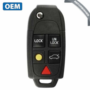 2004-2015 Volvo / 5-Button Flip Key / PN: 8688799 / LQNP2T-APU / 315 Mhz (OEM Refurb)
