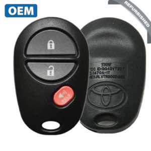 2004-2020 Toyota / 3-Button Keyless Entry Remote / PN: 89742-AE011 / GQ43VT20T (OEM Refurb)